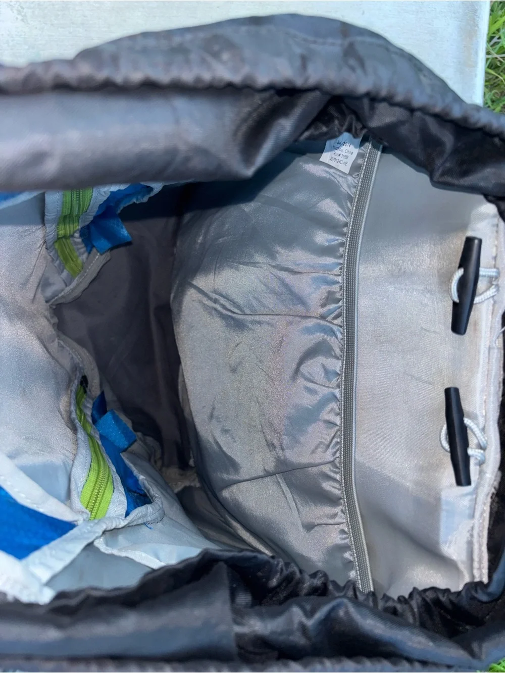 No Limits Blue & Gray Hiking Backpack
